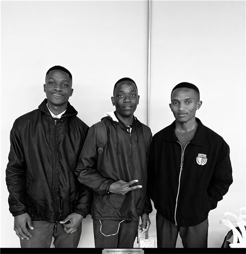 Mentoring students at Wits